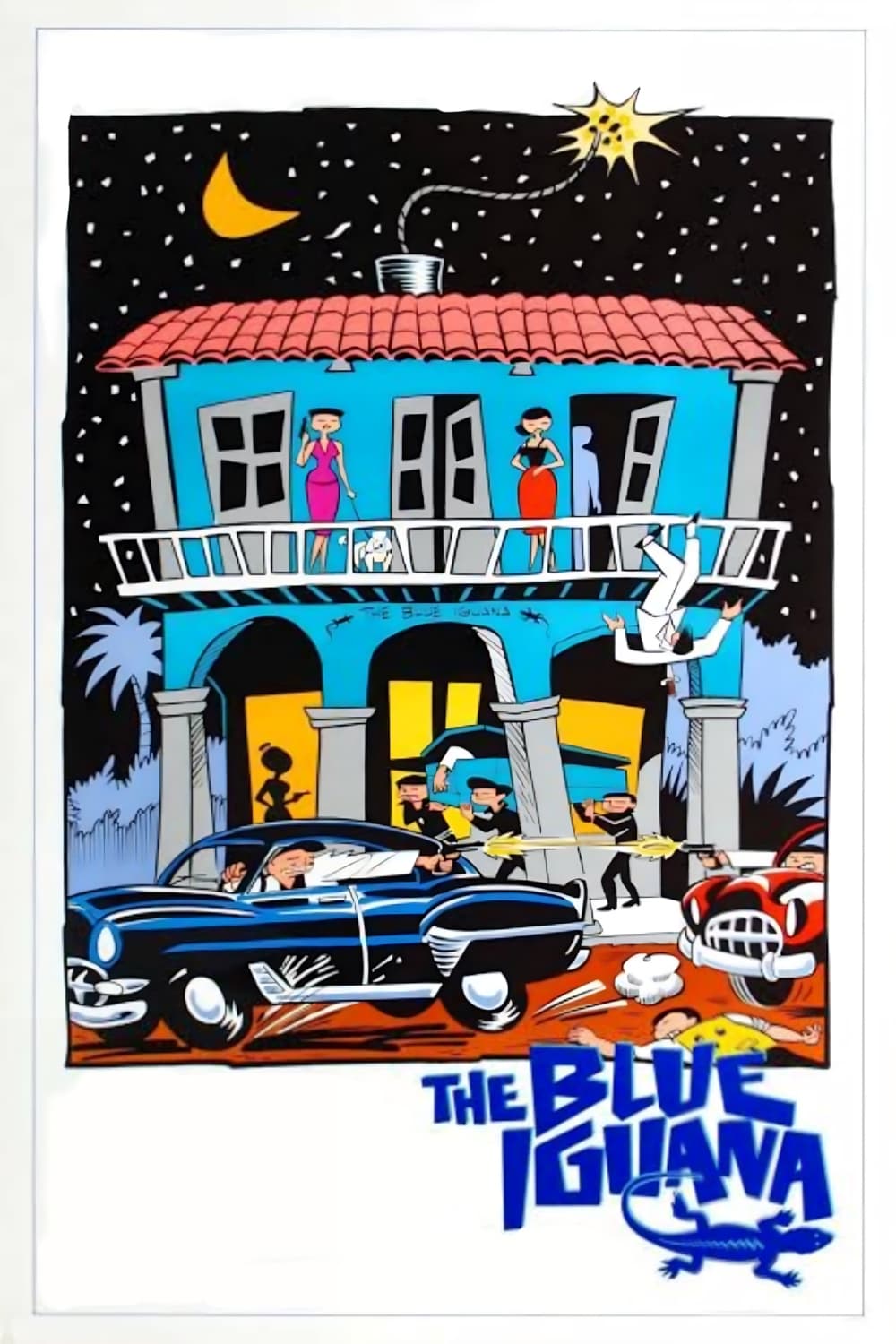 Постер The Blue Iguana
